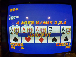 Bob's third set of Aces with kicker