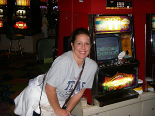 You can't tell, but here's a set of White Hot Aces for Lisa.